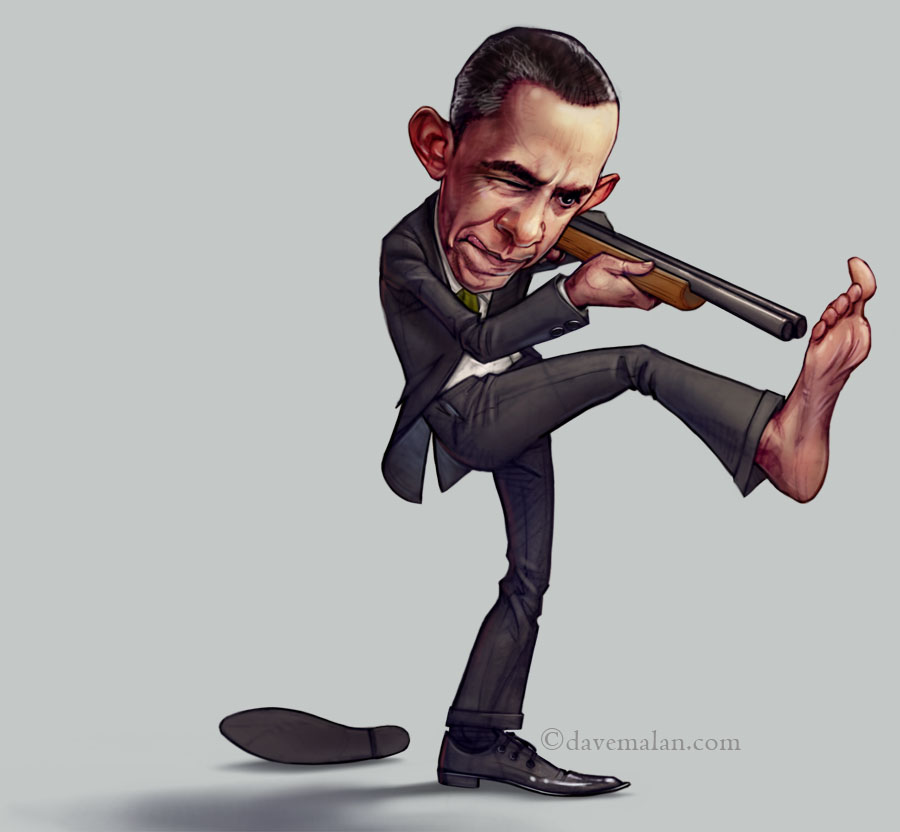 Обама стреляет себе в ногу