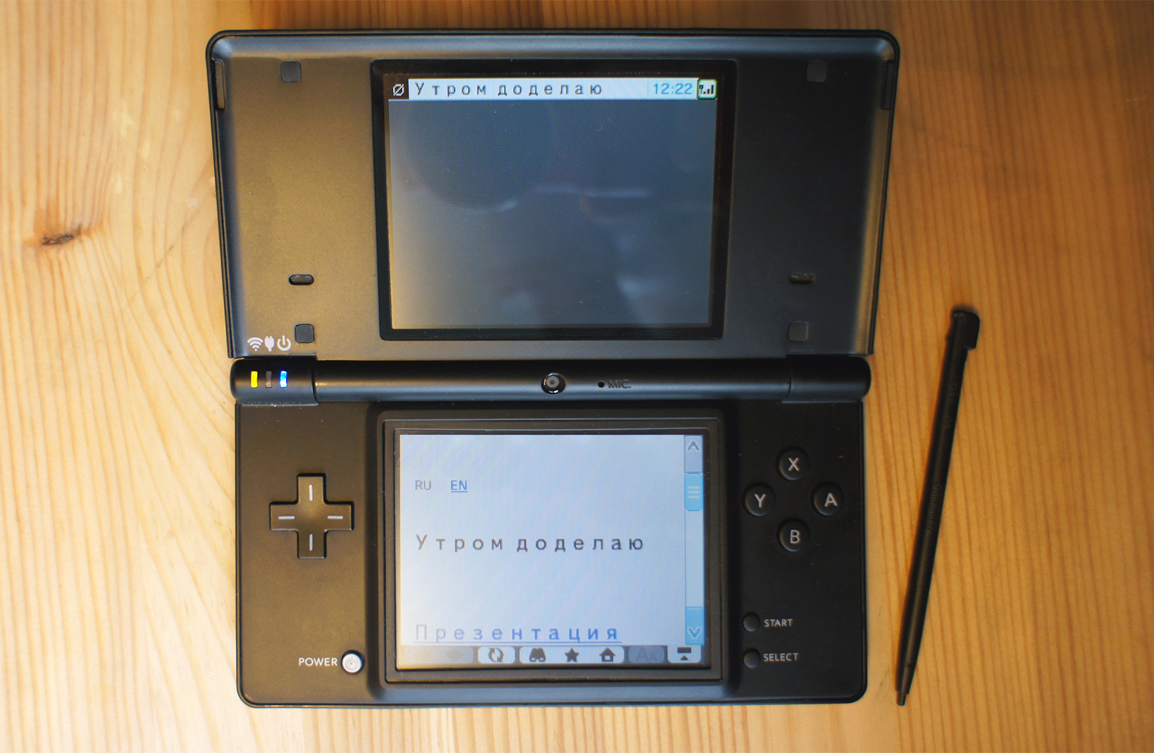 Nintendo DSi browser