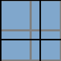 Default-aligned image