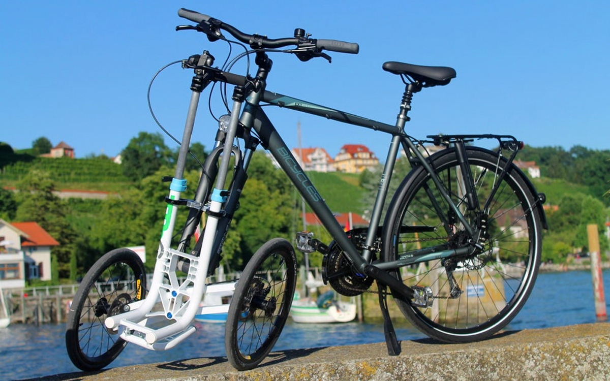 bike in winter