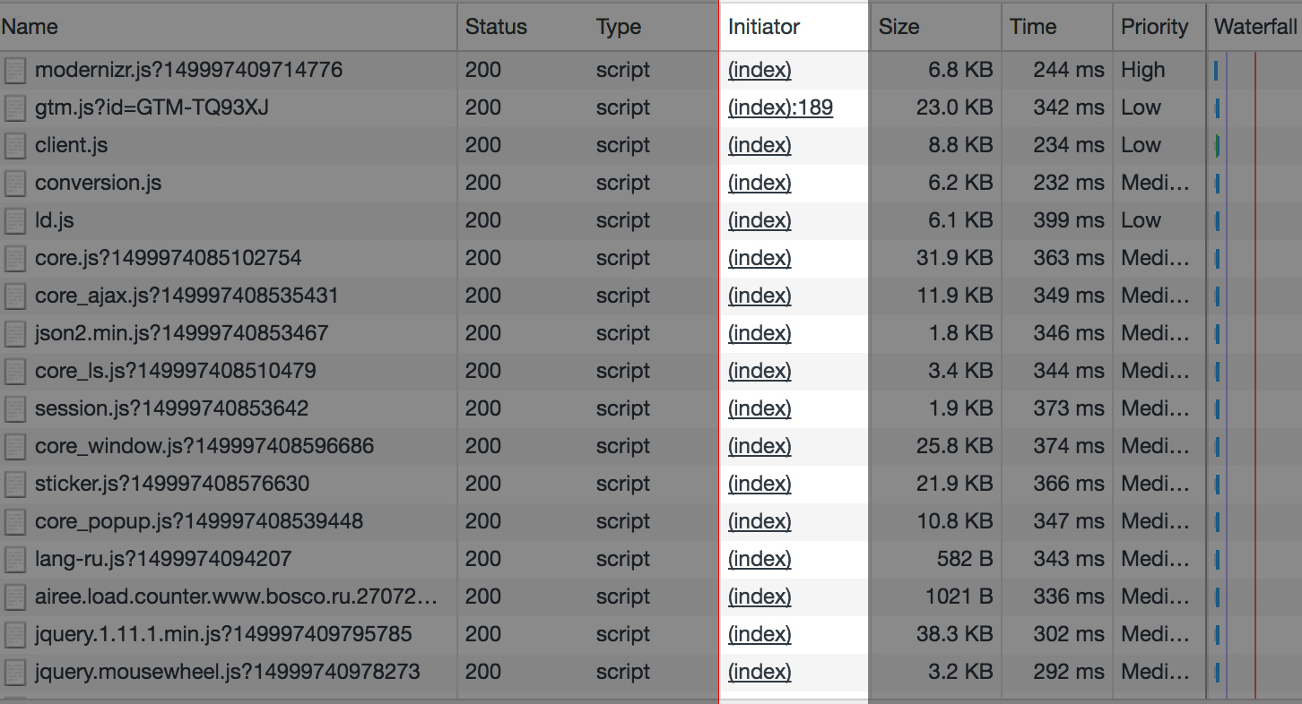 chrome dev tools