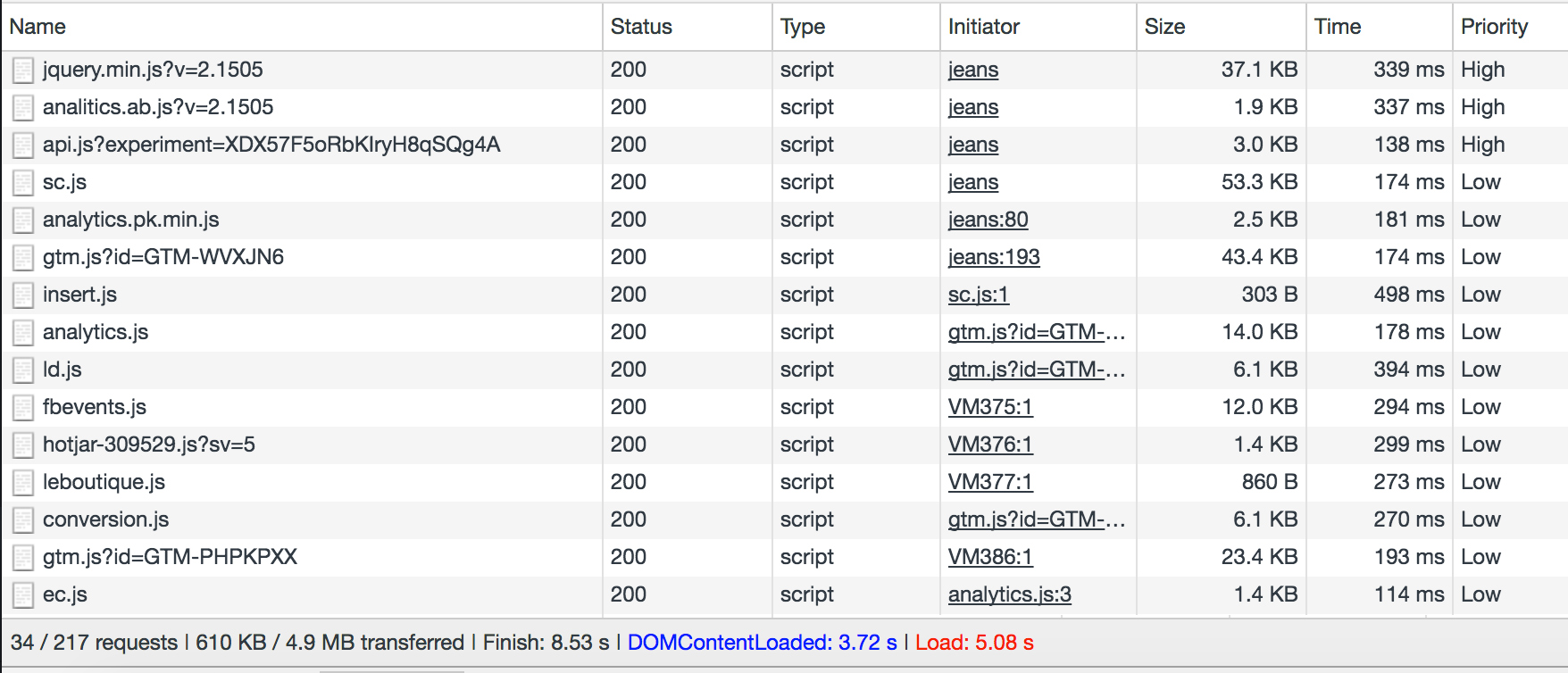 chrome devtools