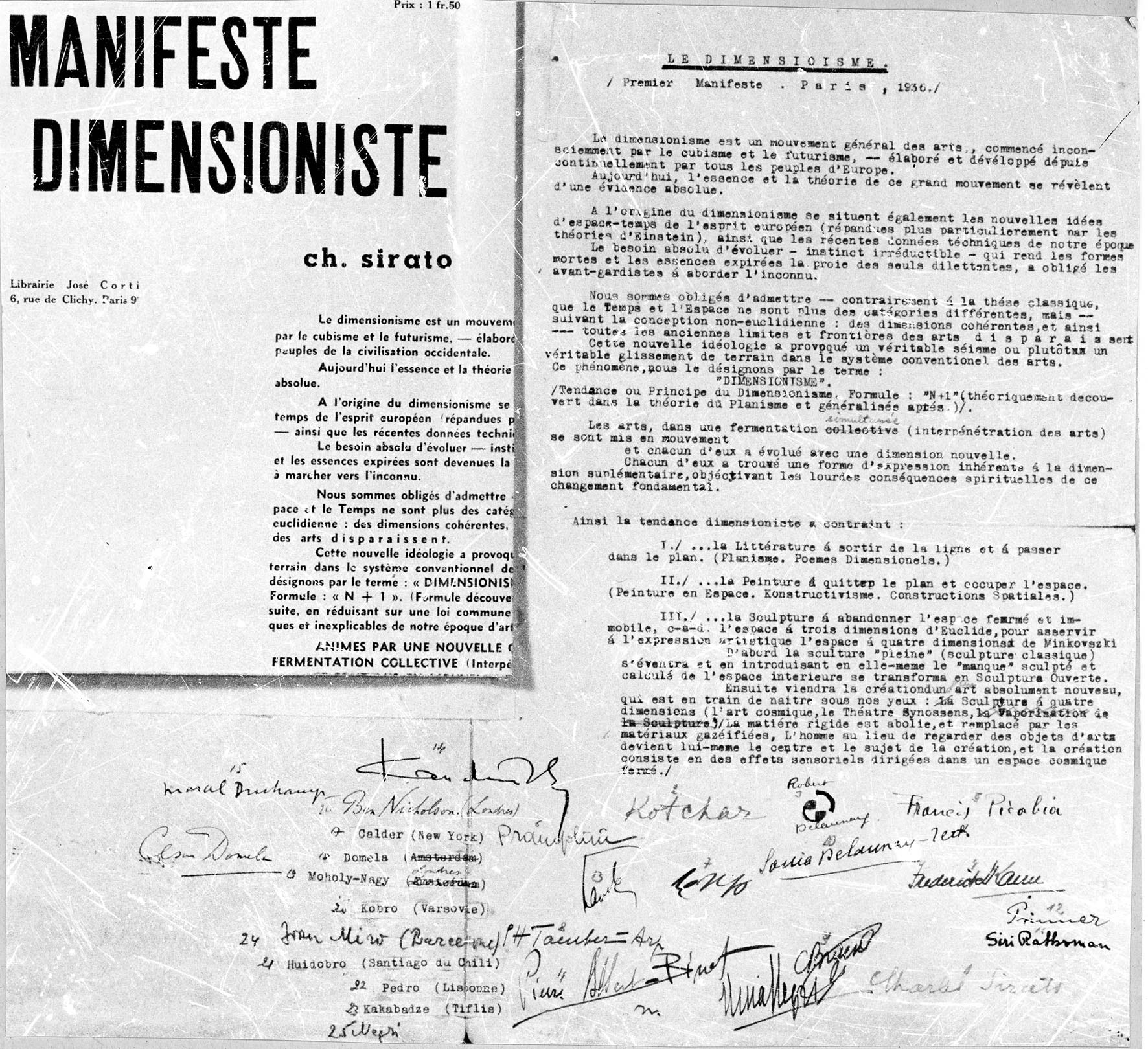 Manifeste Dimensioniste