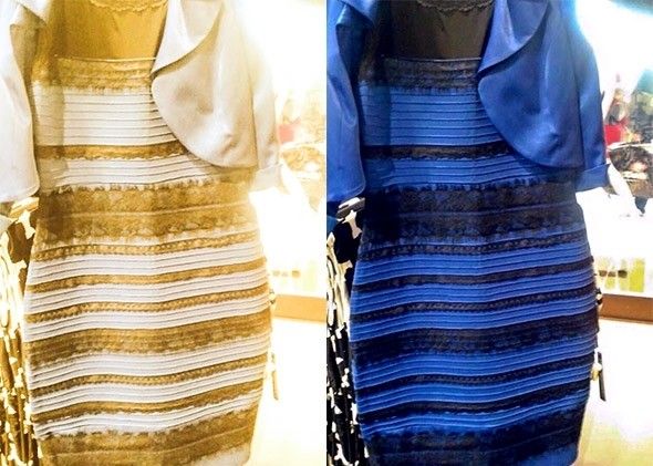 Платье бело-золотое или черно-синее
